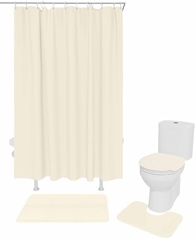 ZOE GARDEN 72x72 Minimalist Bathroom Set