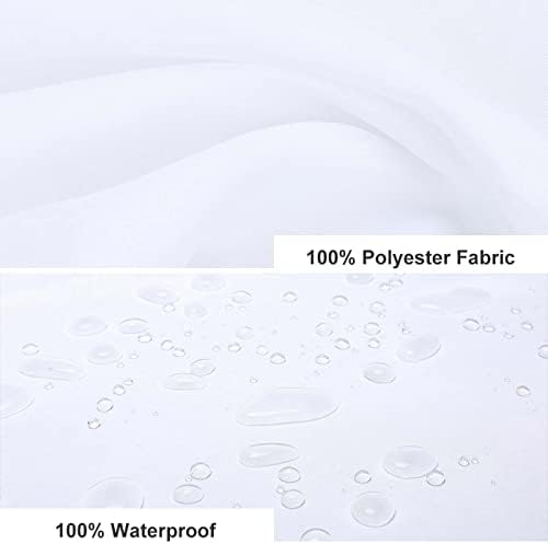 Cool Boys Girls Room Excavator 4-Piece Waterproof Shower Curtains Set