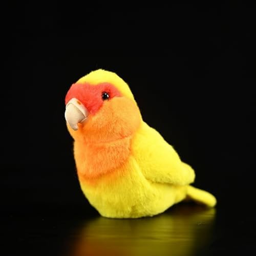 Bring Playful Beauty to Your Home with Whriguds Yellow Peach Peony Stuffed Animal