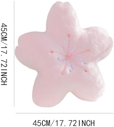Cherry Blossom Plush Pillow - Kawaii Design