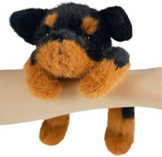 PEACH CAT Rottweiler Plush