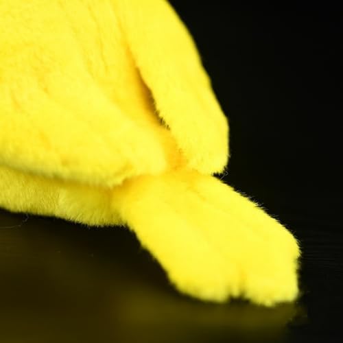 Bring Playful Beauty to Your Home with Whriguds Yellow Peach Peony Stuffed Animal