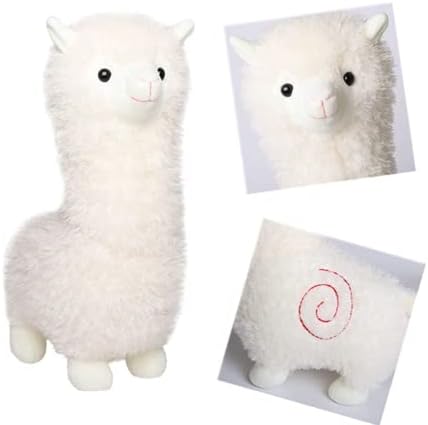 Stuffed Animal Pillow Alpaca Plush Toy for Kids Adults