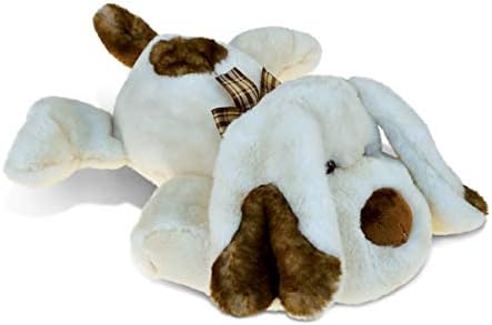 DolliBu Plush Dog Bed Soft Huggable Laid-back Educational