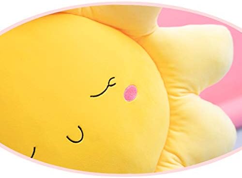 Cartoon Sun Shape Plush Pillow for Neck Support