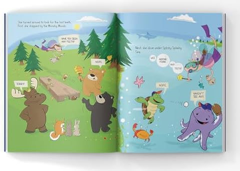 Fun and Cozy Tooth Brigade Stuffed Animal and Storybook Set
