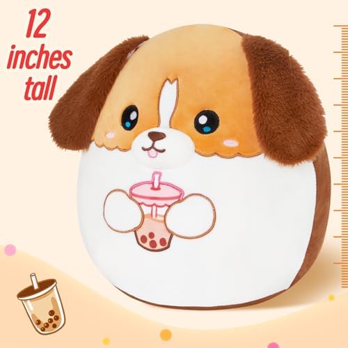 A Adorable Plush Puppy Pillow for Kids