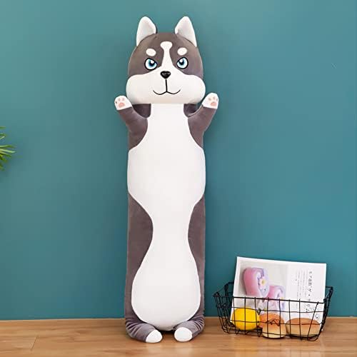 HUGGable Long Husky Stuffed Animal Dog Plush 26 In for Kids
