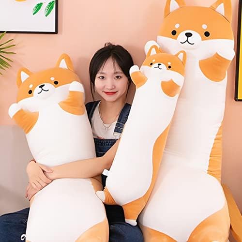 Long Dog Pillow Cuddling Friend