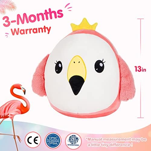 13 Pink Flamingo Plush Pillow for SofaOfficeCar Kids