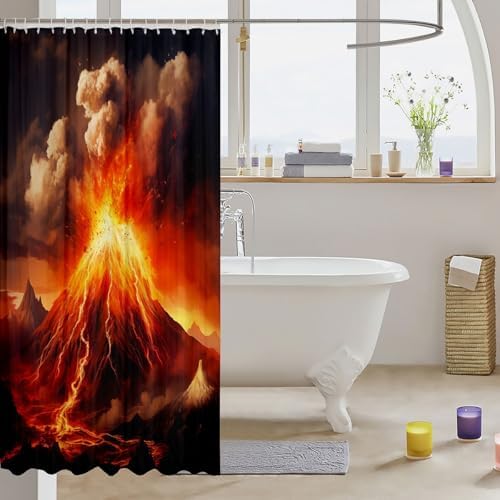 JELLO UI Volcano showercurtain