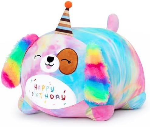 Happy Birthday Dog Plush Toy