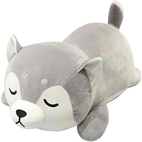 Husky Plush Pillow for Kids