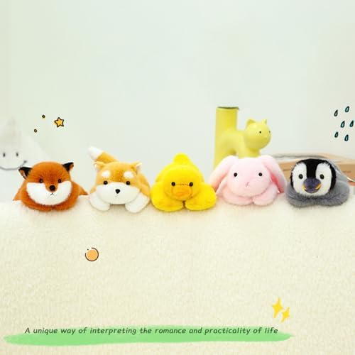 PEACH CAT Rottweiler Plush