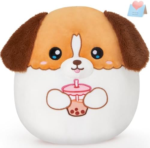 A Adorable Plush Puppy Pillow for Kids
