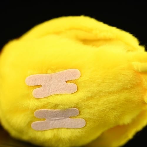 Bring Playful Beauty to Your Home with Whriguds Yellow Peach Peony Stuffed Animal