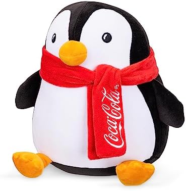Coca-Cola 9 Penguin Plushies Perfect Collectible Gift for Kids Collectors