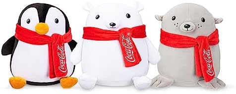 Coca-Cola 9 sealed plush toy collectible soft and cuddly for kids