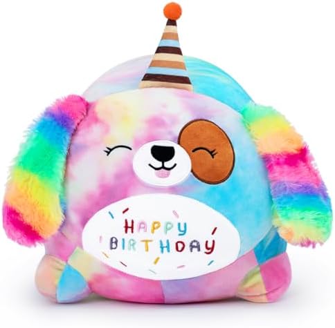 Happy Birthday Dog Plush Toy