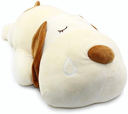 Big Hugging Plush Puppy Dog Toy For Kids Adults Brown