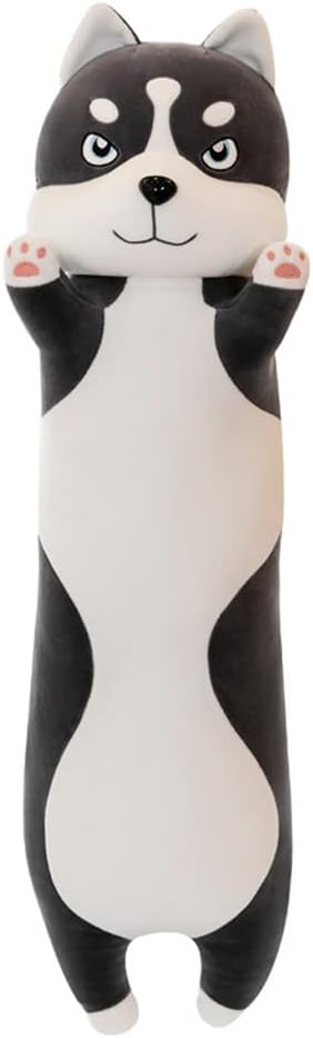 HUGGable Long Husky Stuffed Animal Dog Plush 26 In for Kids