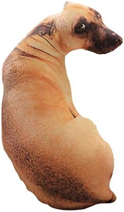 Toys Games Plush Pillows Toyvian 1PC 3D Dog Throw Pillow for Kids