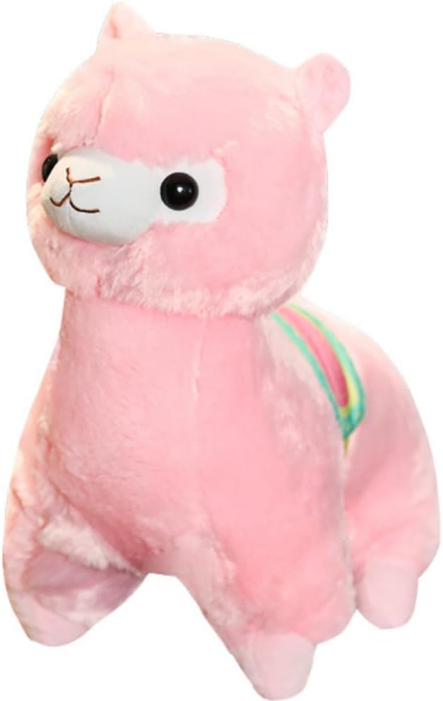 Lush Alpaca Plush Toy Pink Stuffed Animal Perfect Gift