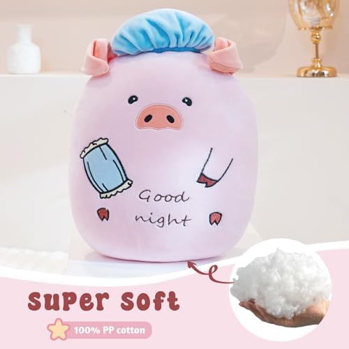 14 Farm Pig Plush Pillow for Kids Adults