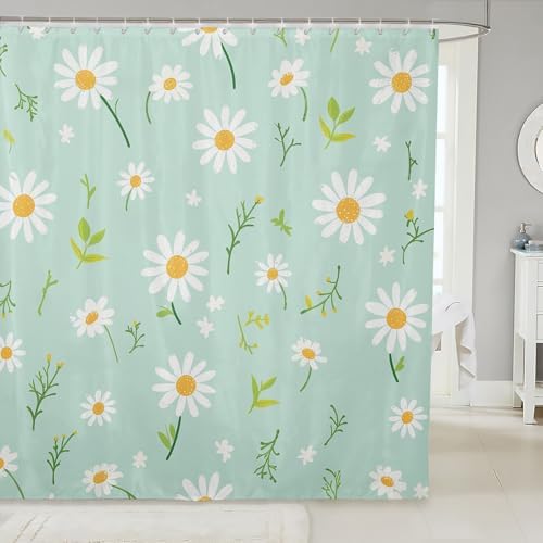 Manfei Kids Cute Flower Shower Curtains