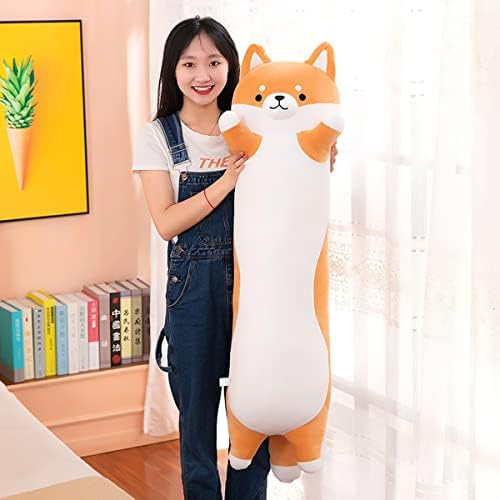 Long Dog Pillow Cuddling Friend