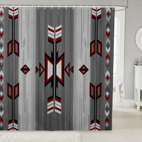 Unique Boho Shower Curtain Set