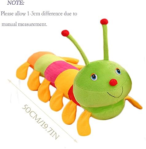 19 Inch Caterpillar Stuffed Animal Plush Pillow