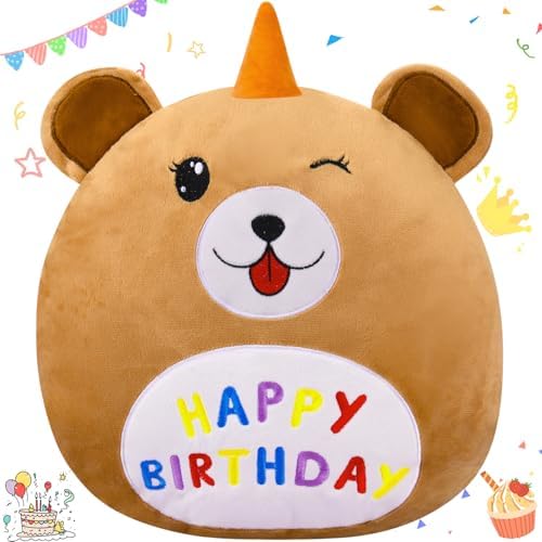 15 Un unique Dog Plush Pillow Cute Birthday Toy for Kids Adults