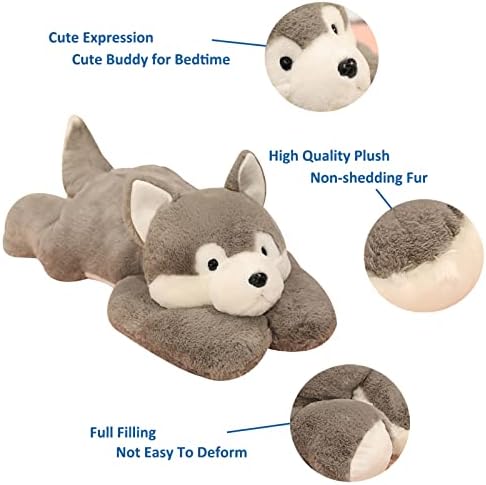 Safe and Cute Husky Plush