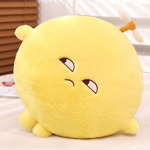 Tiny Lemon Plush Pillow Cozy Sofa Cushion for Reading or Relaxing