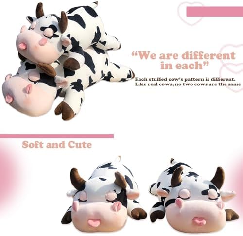 Cozy Cow Pillow for Kids Adults