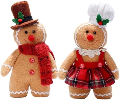 Exclusive Christmas gingerbread man plush toy