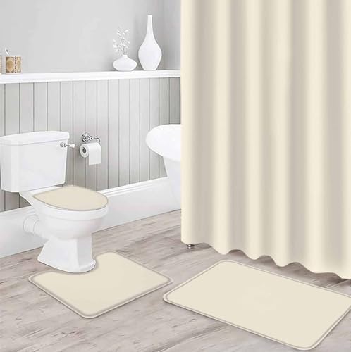 ZOE GARDEN 72x72 Minimalist Bathroom Set