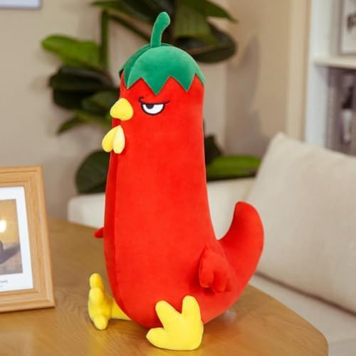 Yuthsona Funny Pepper Chicken Plush Pillow