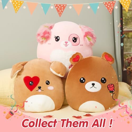 Softest 12 Puppy Plush Pillow for Dog Lovers