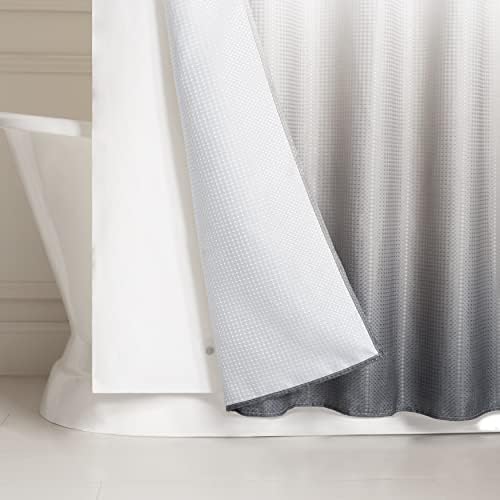 Creative Home Ideas Bath Set Shower Curtains Liners 16-Piece Golden YellowWhiteGrey Ombre