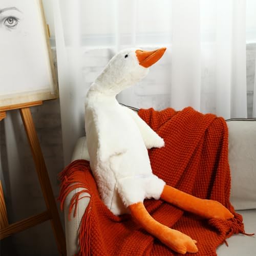 Lenwen 63 Inch Giant Goose Plush Pillow Toy