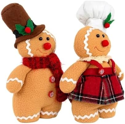 Exclusive Christmas gingerbread man plush toy