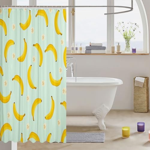 Feelyou Kids Banana Shower Curtain Set