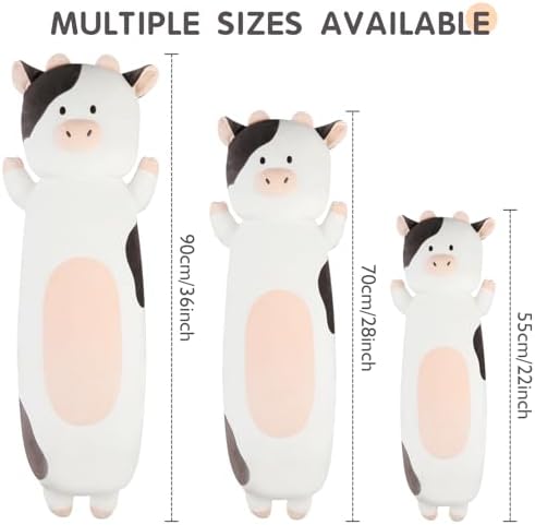 36-inch Milk Cow Plush Pillow