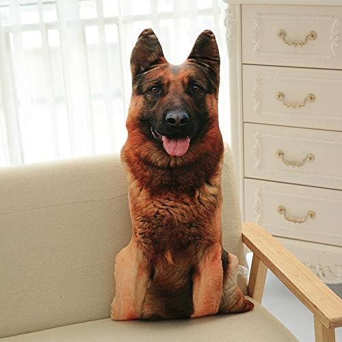 XIAOHONG 3D Dog Throw Pillow