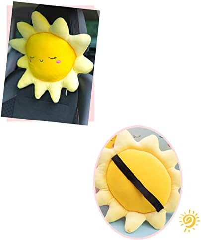 Cartoon Sun Shape Plush Pillow for Neck Support