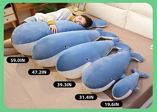 Perfect Cuddle Companion Blue Whale Plush Toy