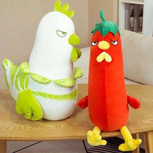 Yuthsona Funny Pepper Chicken Plush Pillow