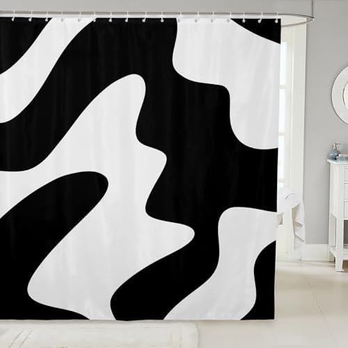 Colorful Geometry Shower Curtain Set